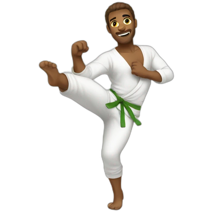 capoeira man emoji