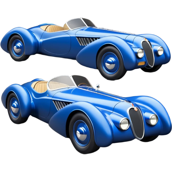  the animated series aerodynamic opulent dark knight futuristic concept Batmobile loosely based on 1936 cord 812 jaguar(flat long straight faceted mechanical body) winged stealthy blue headlight covers street hot rod  emoji