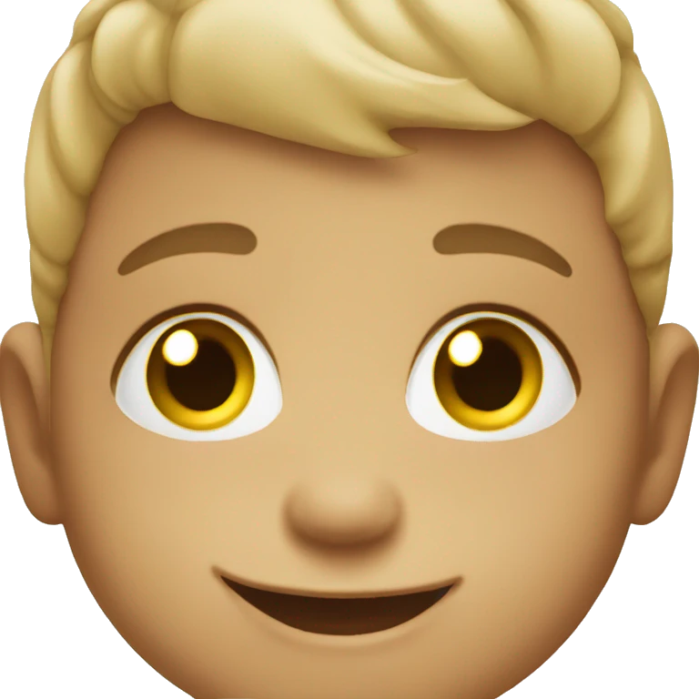 Baby smile  emoji