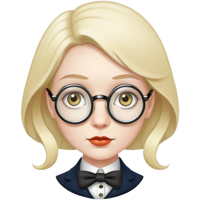 woman wearing monocle emoji