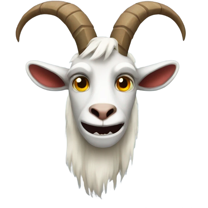evil goat emoji