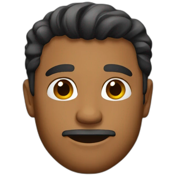 a guy emoji
