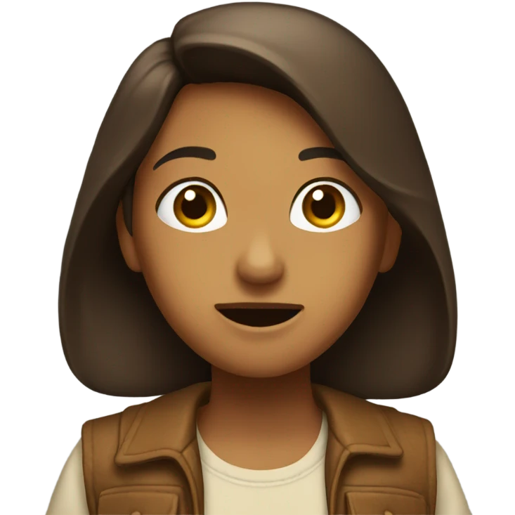 Canela talking emoji