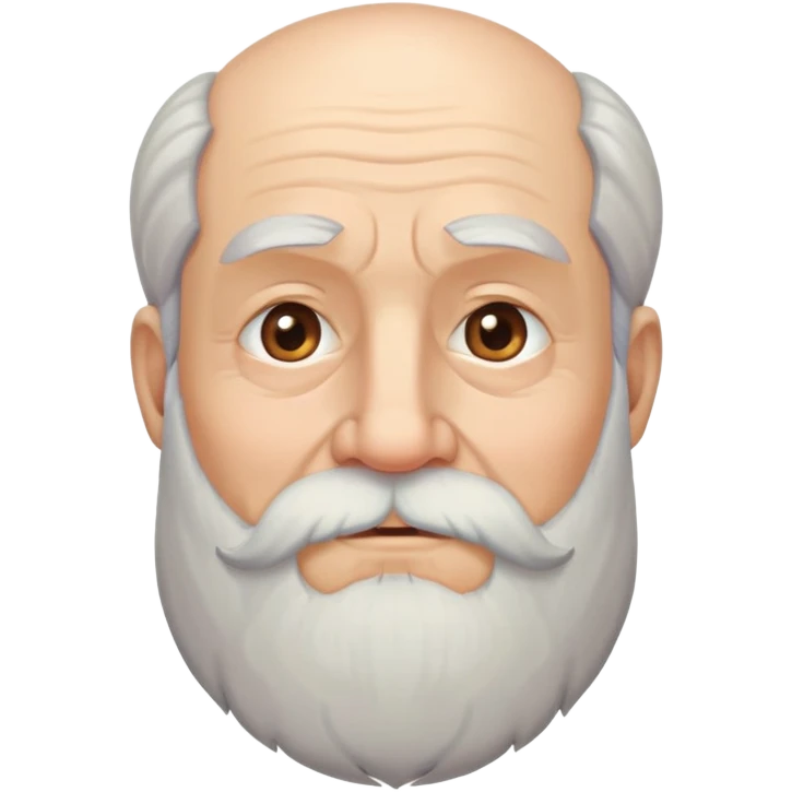 old man with bizons emoji