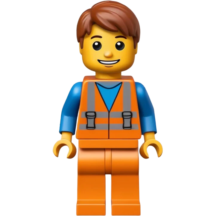 a lego character emoji