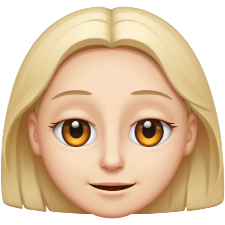 eye twitch smiling, one eye half closed emoji
