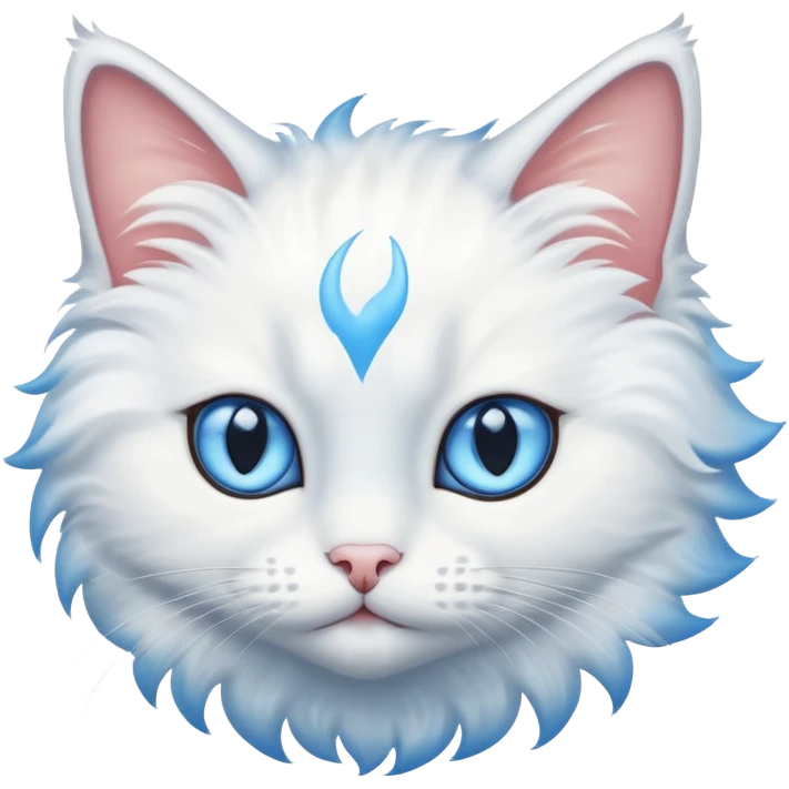 A flying cat emoji