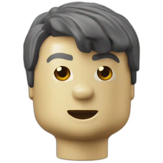 LEGO minifigure head emoji