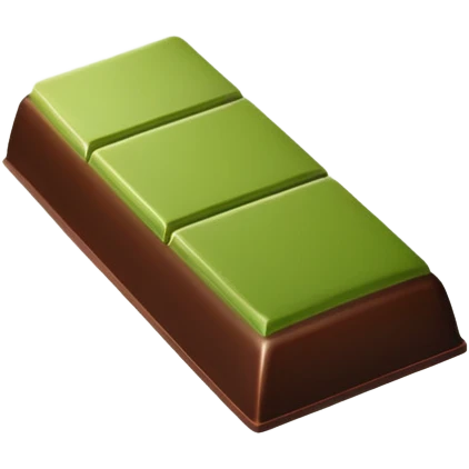 matcha chocolate bar emoji