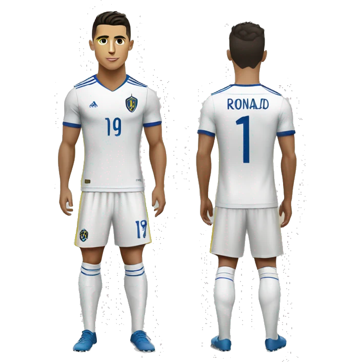 Cristiano Ronaldo at Al Nassr full body emoji
