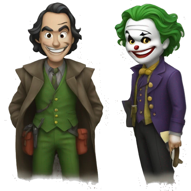 Joker and the thief emoji