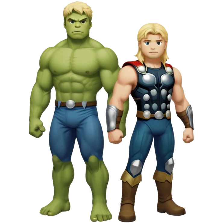 Hulk and thor emoji