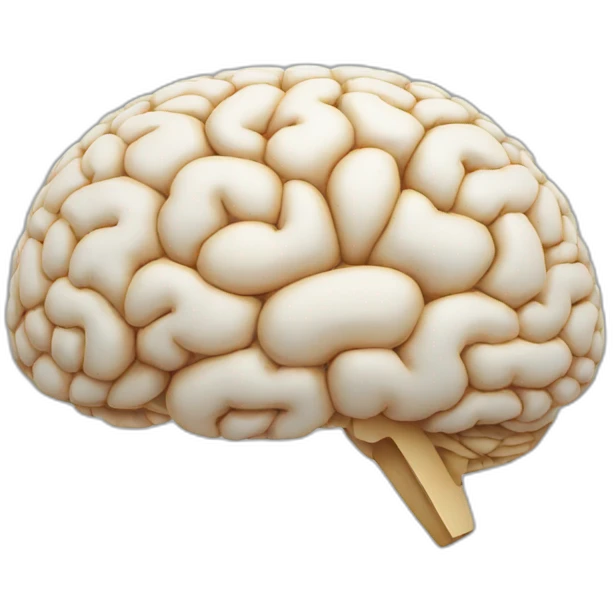 Digital brain emoji