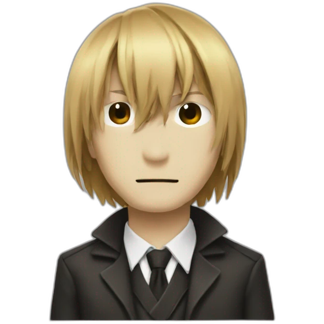 light yagami from death note emoji