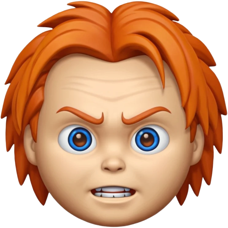 Un emojin de chuky emoji