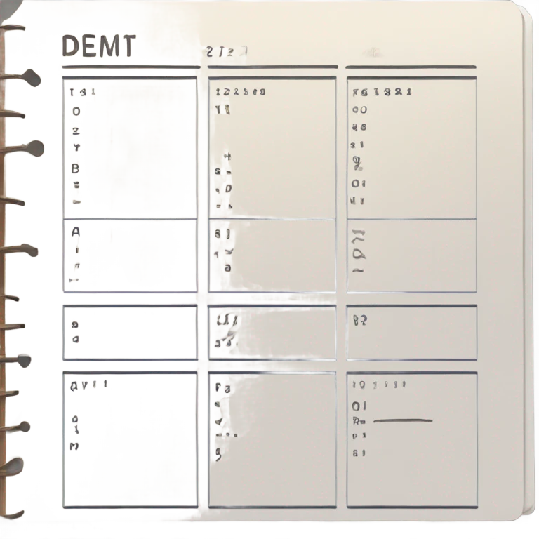 Agenda  emoji