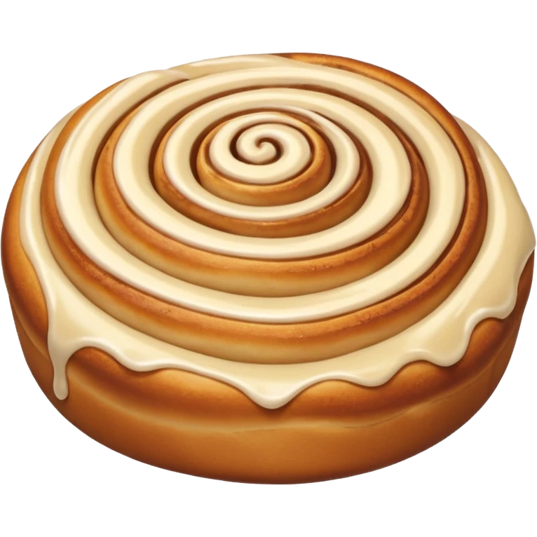 a cinnamon roll  emoji