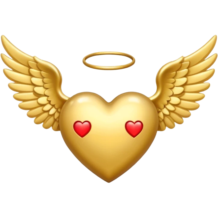 heart with angel wings emoji