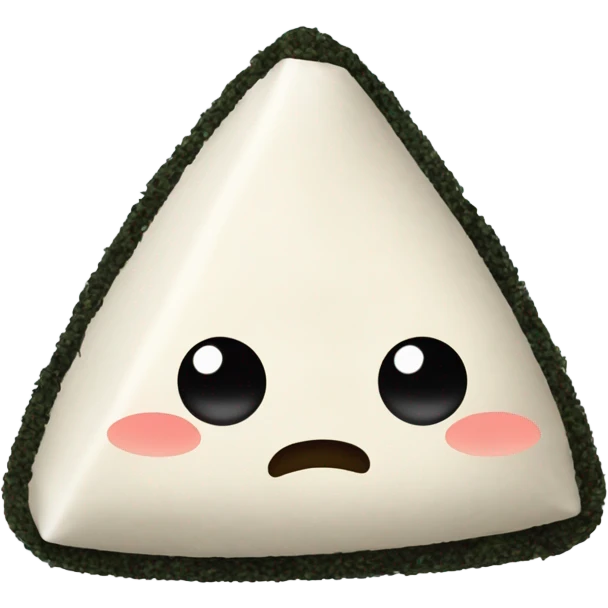 Angry onigiri emoji