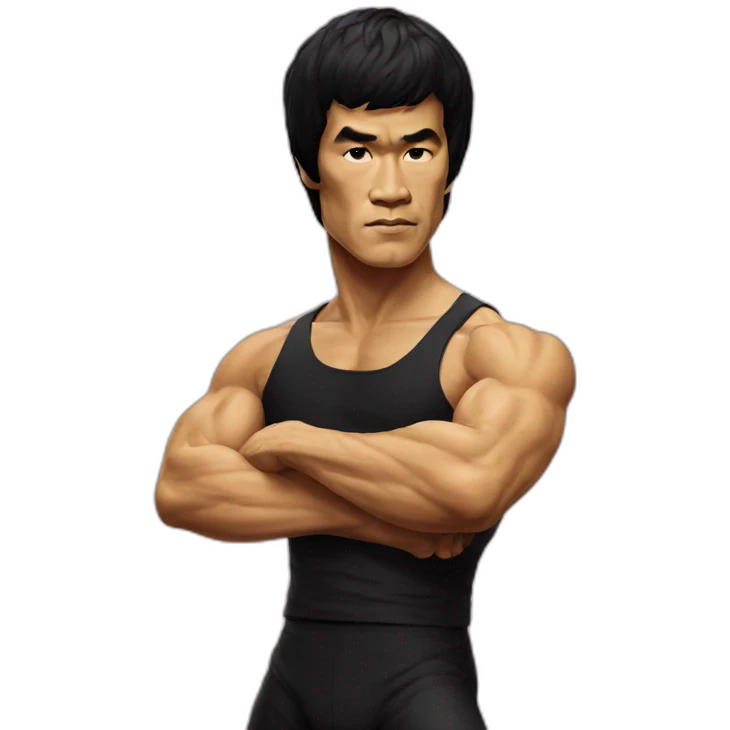 bruce lee emoji