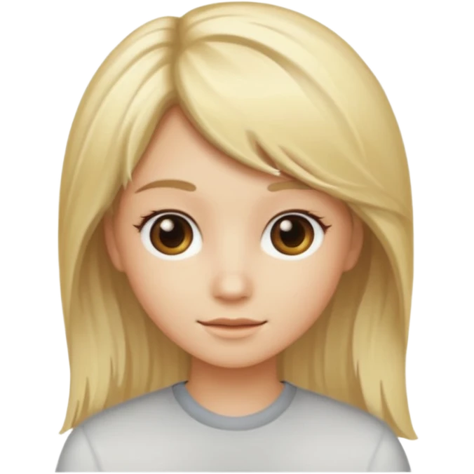 Patch of blonde hair emoji