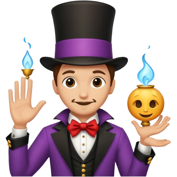 Magician + Acrobat emoji