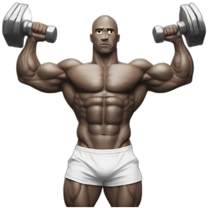 bodybuilder triceps emoji