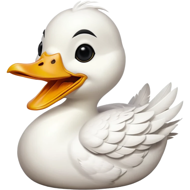 Laughing duck emoji