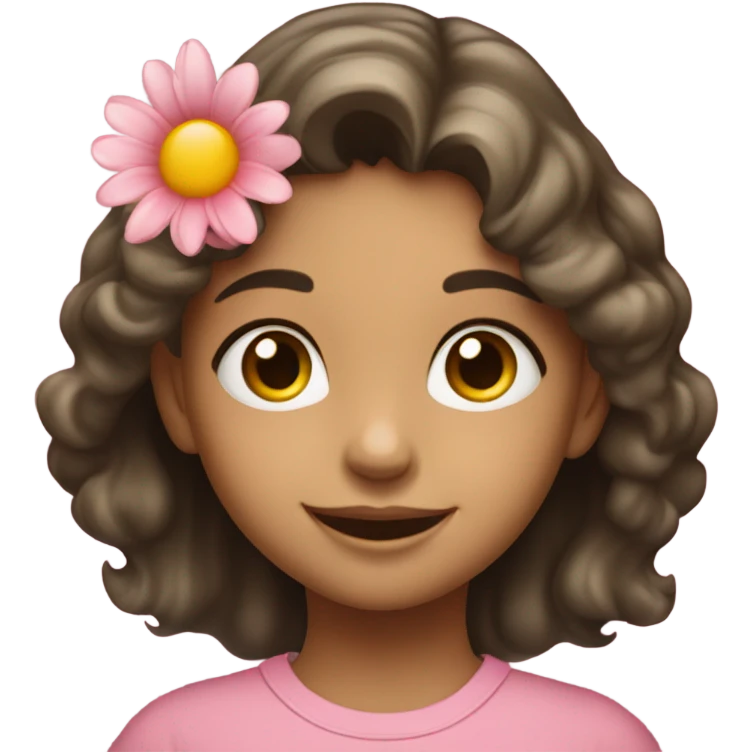 Girl fall in love emoji