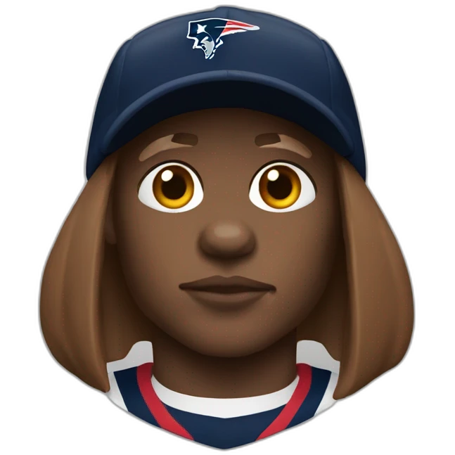 New England Patriot Viszla emoji