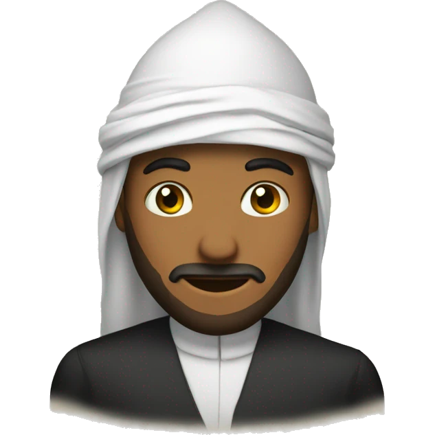Molisab with sheikh hat emoji