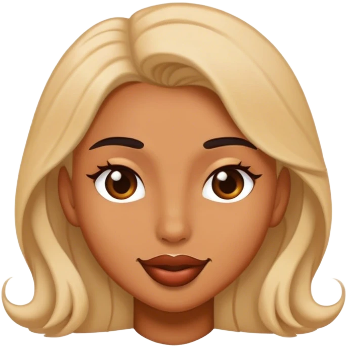 Flirting with sexy  emoji