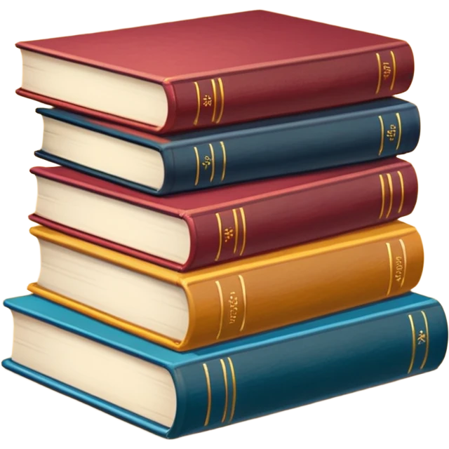 Harry potter books emoji