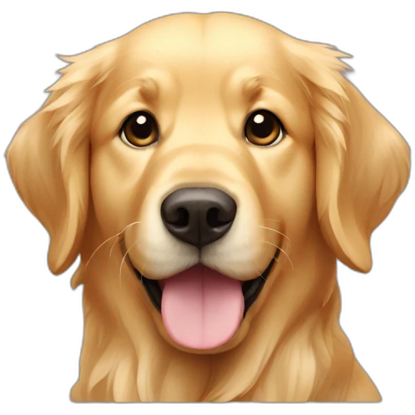 golden-retriever-cute emoji