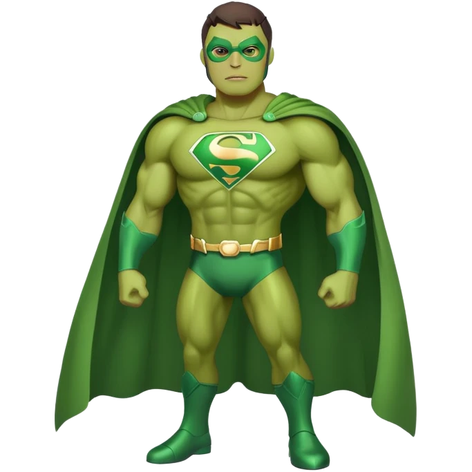 Avocado superhero emoji