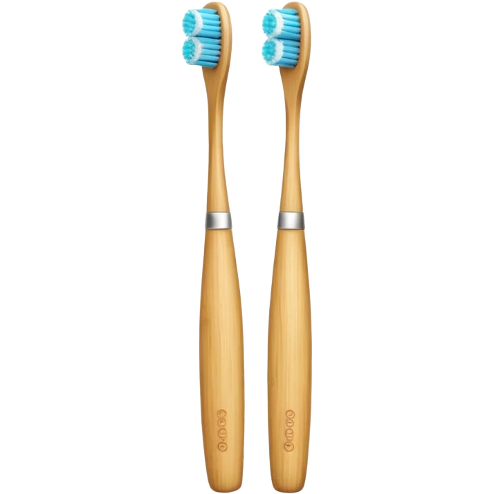 Bamboo toothbrush emoji