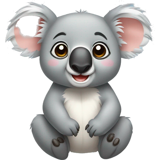 Koala feliz emoji