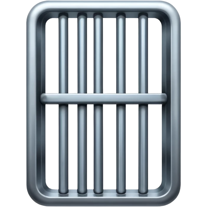 Prison bars emoji