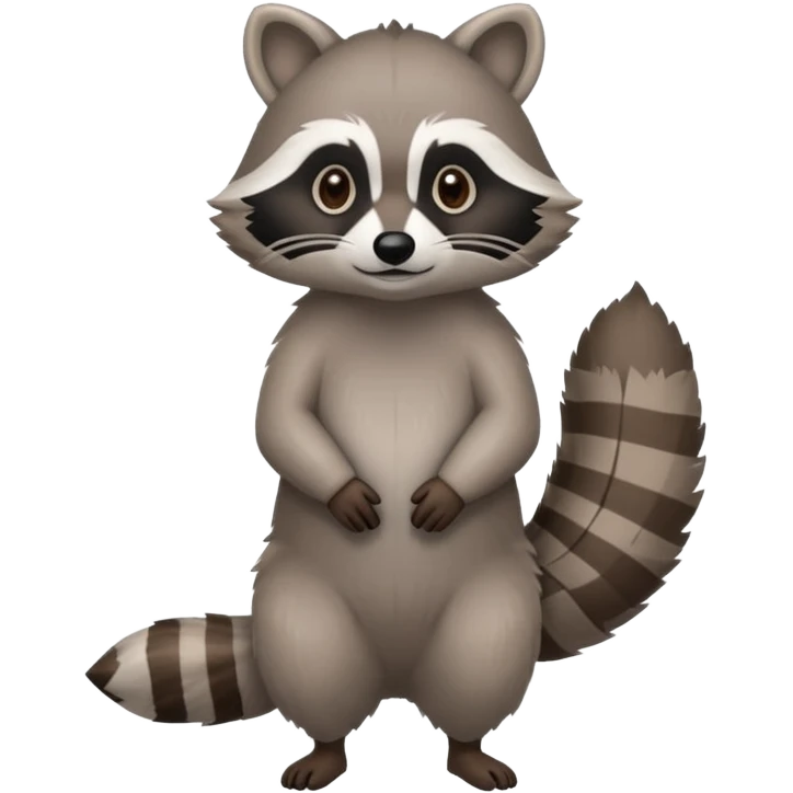 Cacomistle-raccoon-animal-hybrid (full body) emoji
