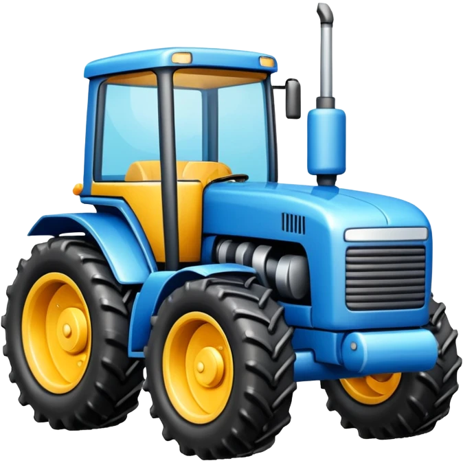 Tractor facut din puncte nu imagine emoji