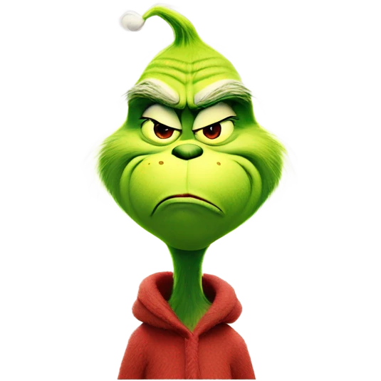 The grinch farting emoji