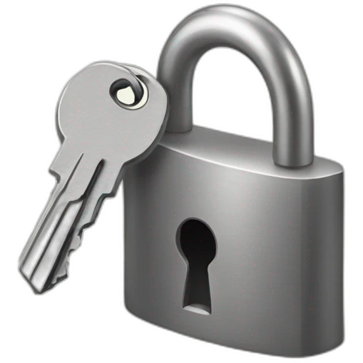 Unlock lock emoji