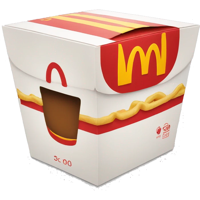 mcdonald box emoji