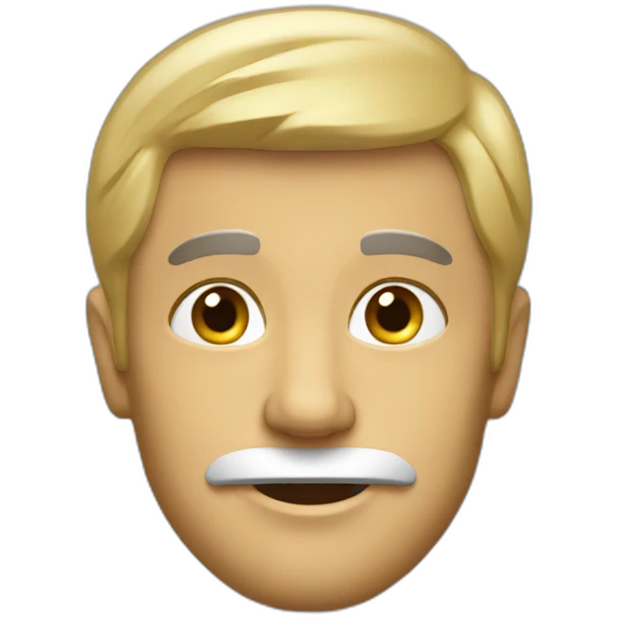 Rich man emoji