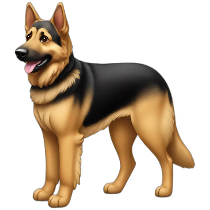 Berger allemand emoji