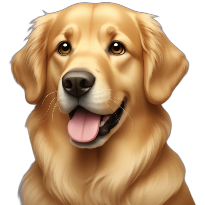 Golden retriver emoji
