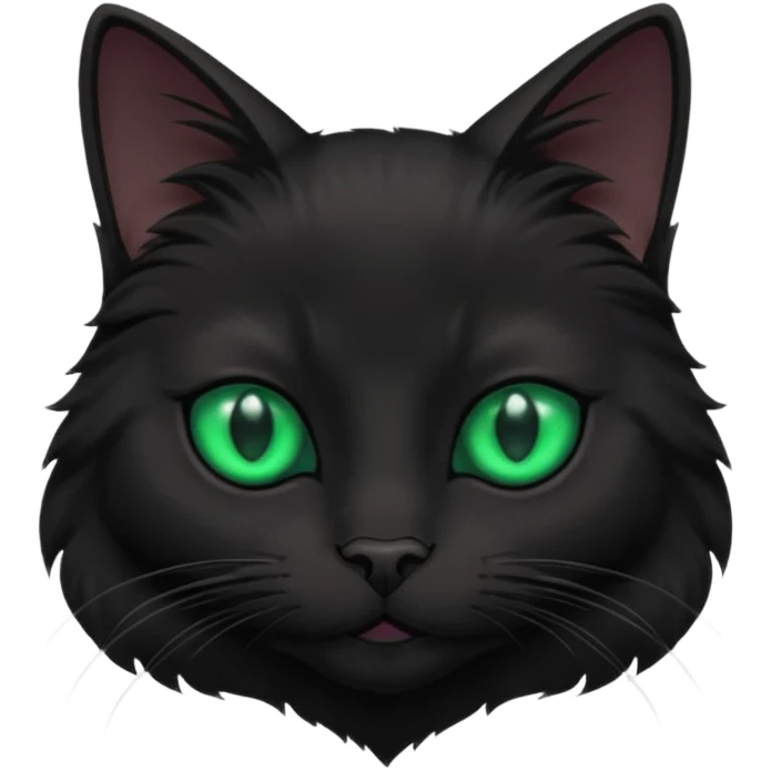 Black cat emoji