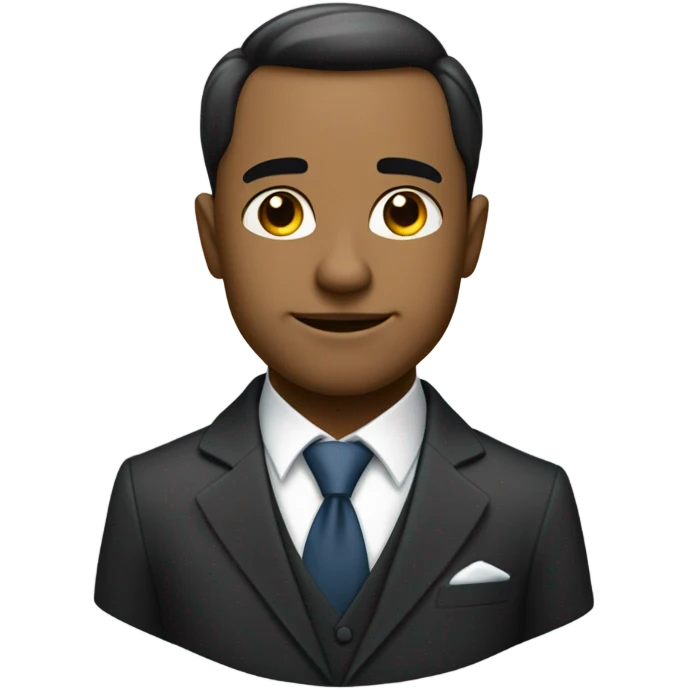 Diplomat person emoji