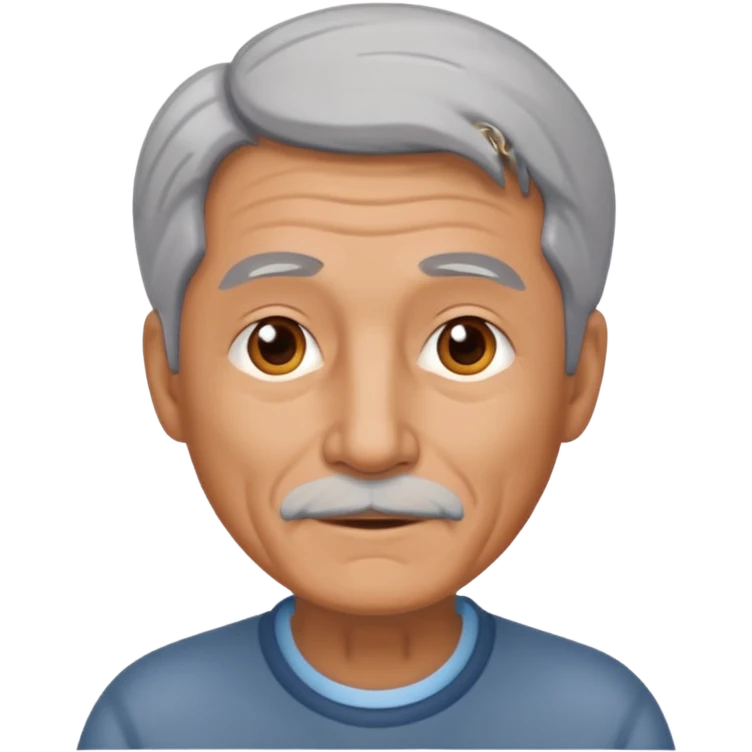 70 year old man emoji