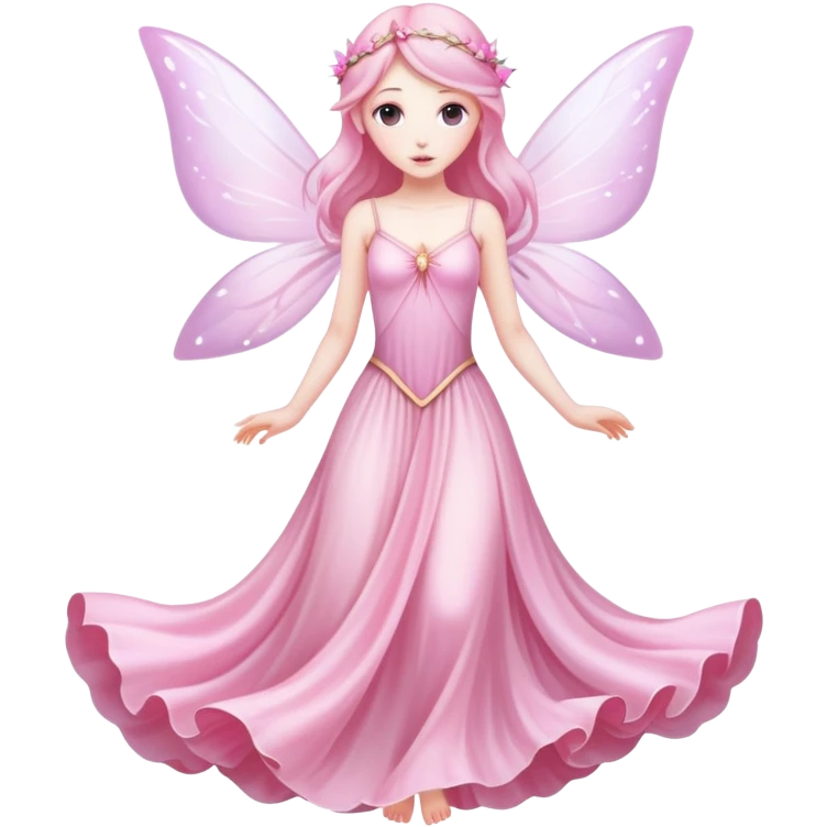 pink ethereal fairy  emoji
